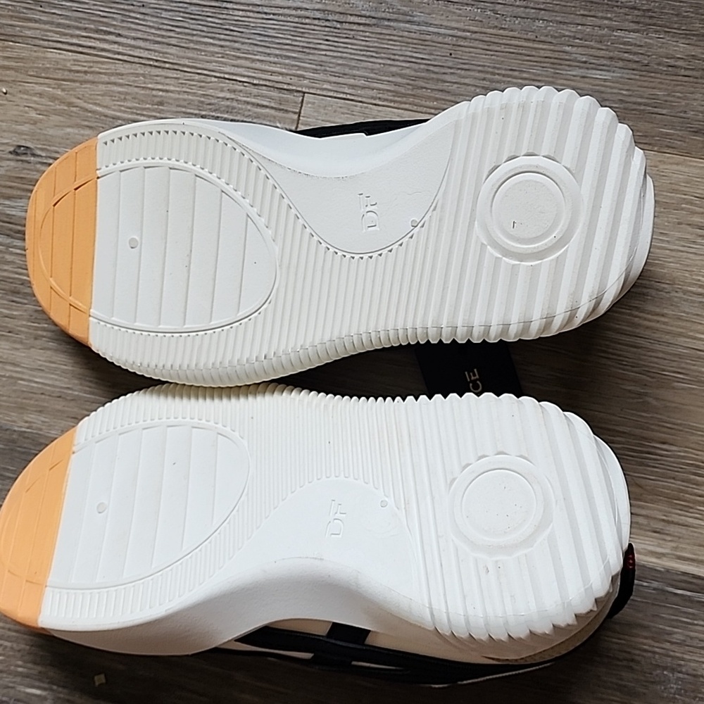 Cream and Black Sneakers - Picture 12 of 13